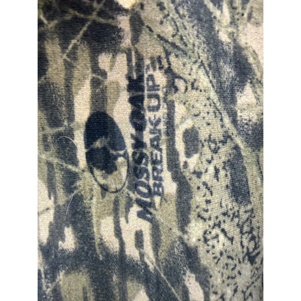 Cabelas Mens XL Mossy Oak Break Up Camo Hunting Jacket Hood Dry Plus - Picture 5 of 16